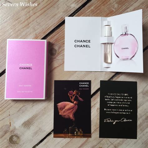 Chanel chance perfume samples